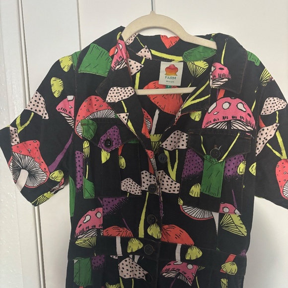 Farm Rio Mushroom Jumpsuit - Picture 3 of 5